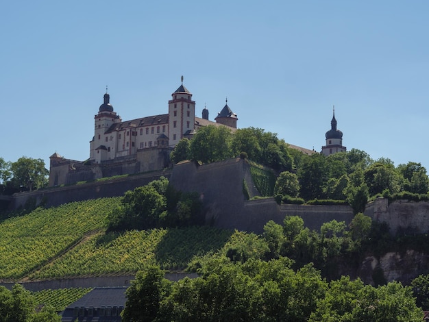 Zdjęcie miasto wuerzburg w bawarii