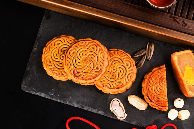 Mid Autumn Festival Chinese Traditional Pastry Mooncake