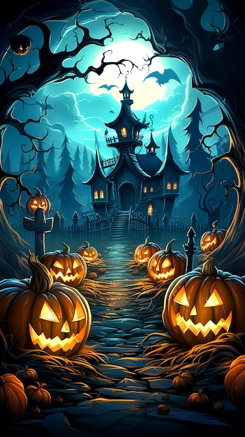 Midnight Halloween House to portal do świata przerażających rozkoszy.
