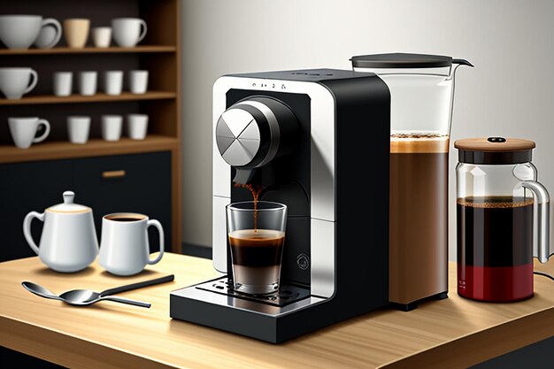 Międzynarodowy dzień kawy W pełni automatyczny ekspres do kawy do mielenia ziaren kawy