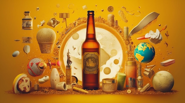 Międzynarodowy Dzień Piwa 4 sierpnia - Generatywna sztuczna inteligencja