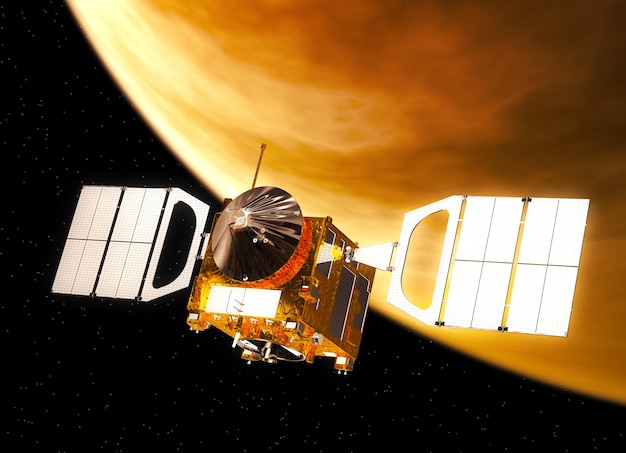 Międzyplanetarna Stacja Kosmiczna na orbicie Wenus