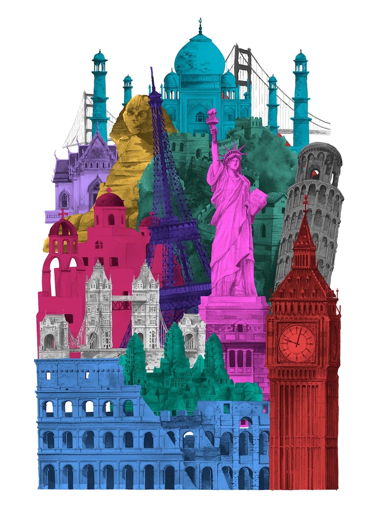 Zdjęcie miejsca podróży ilustracja png przezroczysty tło