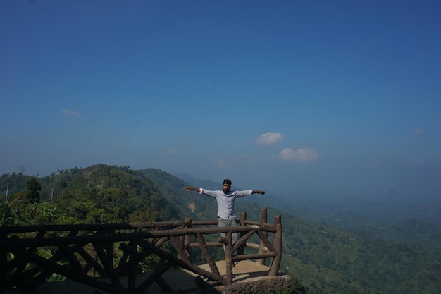 Miejsce turystyczne Nilgiri bandarban Bangladesz