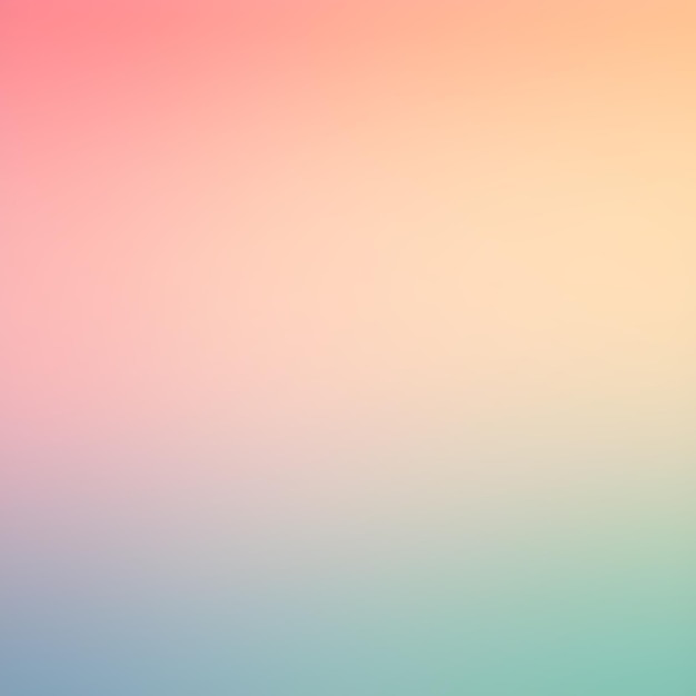 Zdjęcie miękka mieszanka gładkiego pastelowego tła z gradientem kolorów tęczy