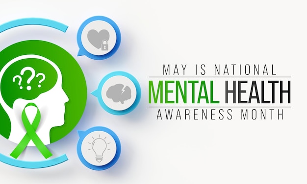 Zdjęcie miesiąc świadomości zdrowia psychicznego obchodzony każdego roku w maju