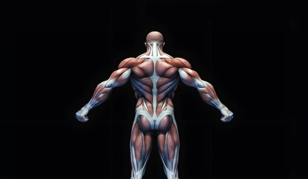 Mięśnie anatomii ludzkiego ciała