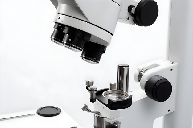 Mikroskop fotograficzny robota w biologii laboratoryjnej