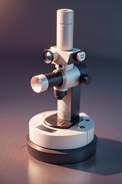 Zdjęcie mikroskop wysokiego powiększenia elektroniczne szkło powiększające laboratorium narzędzie badań naukowych