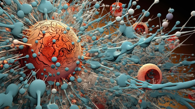 Mikroskopiczna wizja cząstki wirusa