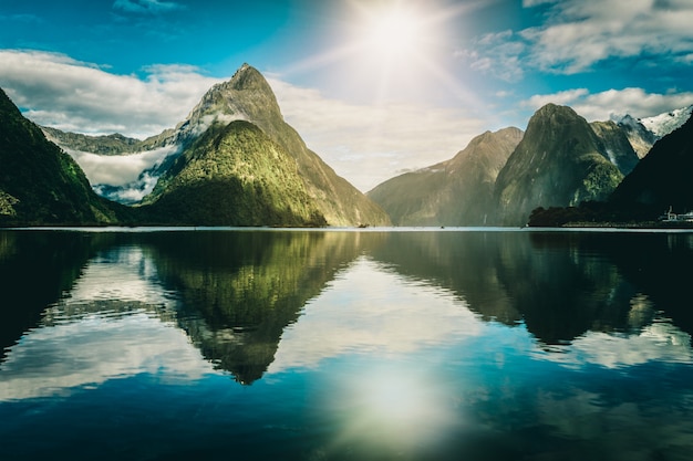 Milford Sound w Nowej Zelandii