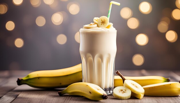 Milkshake z bananem