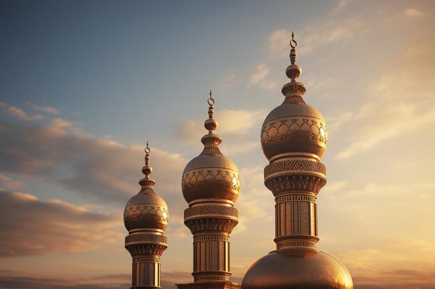 Minarety meczetów dotykają nieba