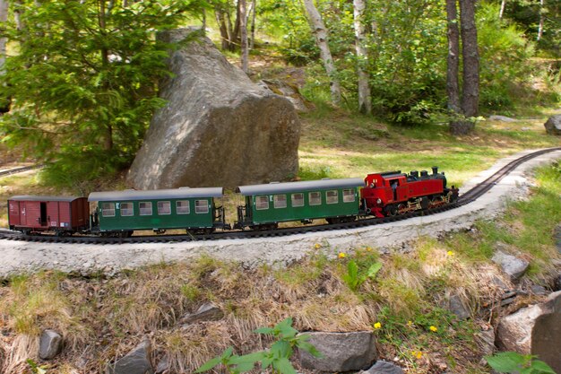 Miniaturowe muzeum Haute Loireauvergnefrance