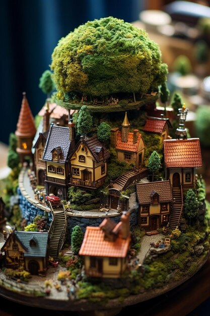 miniaturowy świat fantasy w pigułce