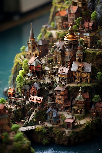 miniaturowy świat fantasy w pigułce