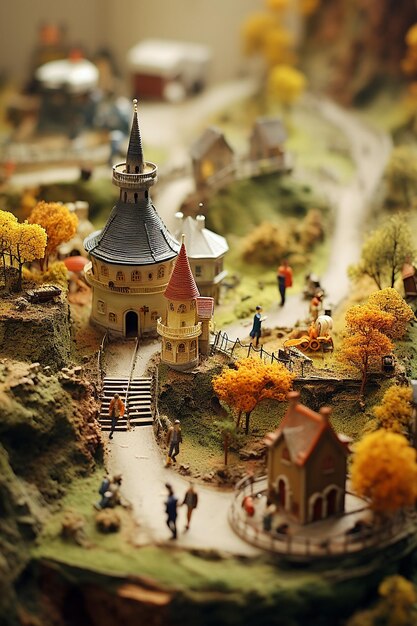 miniaturowy świat fantasy w pigułce