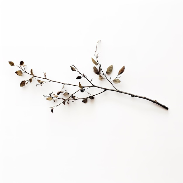 minimalistyczna sztuka gałęzi