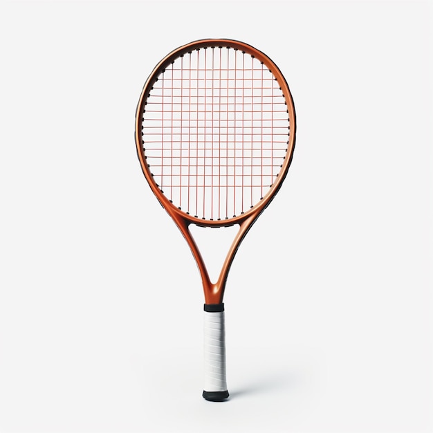 Minimalistyczna vintage rakietka tenisowa