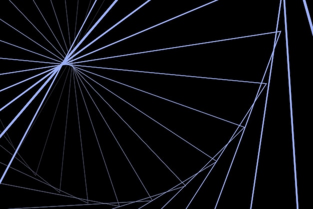 minimalistyczne abstrakcyjne tło geometryczne linie na czarnym tle