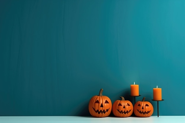 Minimalistyczne tło Halloween