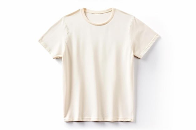 Minimalna brzoskwiniowa koszulka makieta Tee makieta z brzoskwiniowym tłem