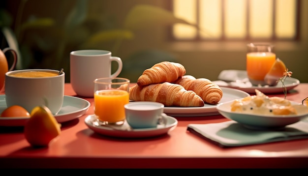 Minimalna sesja zdjęciowa reklamy śniadaniowej Fotografia komercyjna