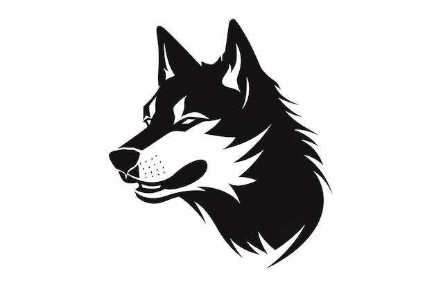 minimalne logo zwierząt kotów i psów