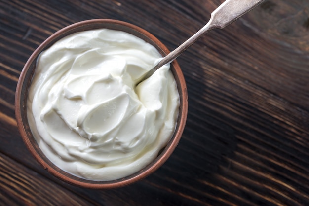 Miska greckiego jogurtu