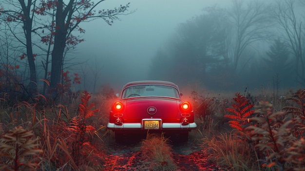 Misty Autumn Drive