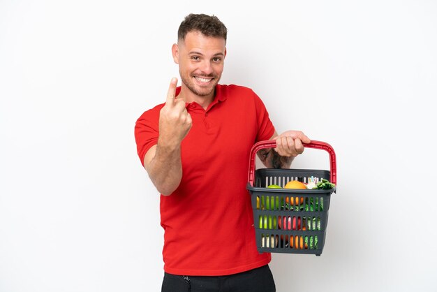 Młody przystojny mężczyzna