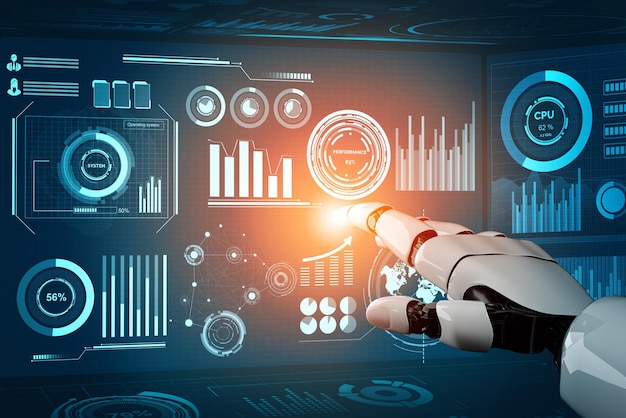 MLP - futurystyczna koncepcja sztucznej inteligencji robota