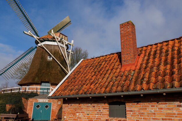 Młyn Wiatrowy W Ostfriesland