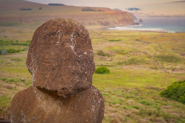 Moai w Ahu Tongariki