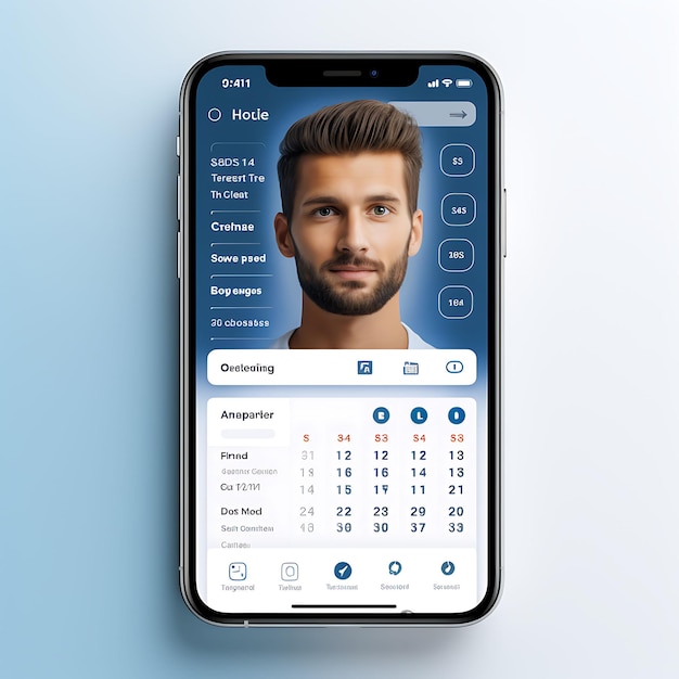 Mobile App Layout Design of Healthcare Appointment Scheduler Efektywne i zorganizowane koncepcje