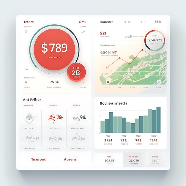 Mobile App Layout Design of Real Estate Investment Tracker Łagodny i nowoczesny układ Neutr Concepts