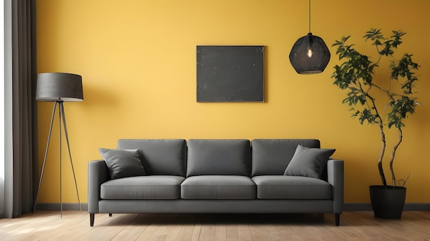 Mock-up wnętrza salonu