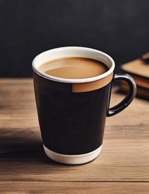 Zdjęcie mockup jednorazowego kubka do kawy