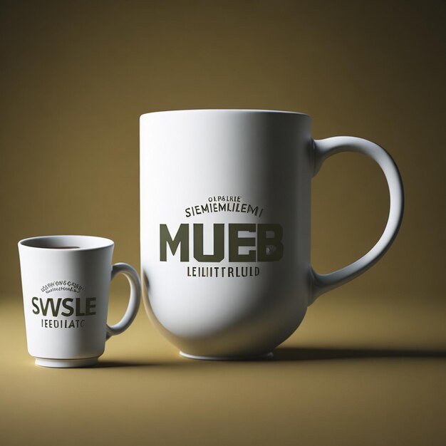 Mockup mug ai generatywny