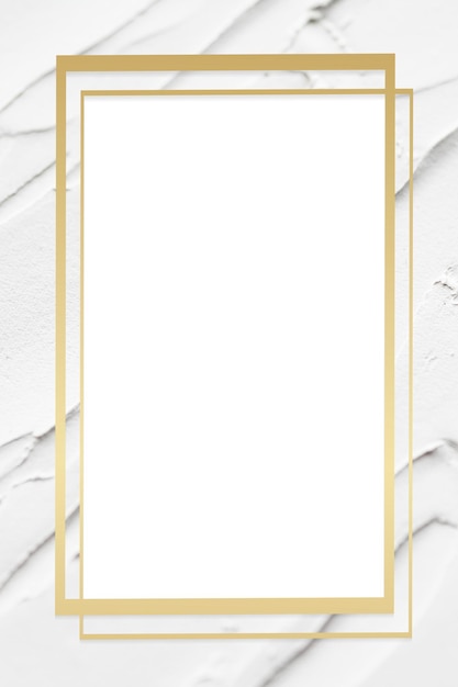 Mockup ramy z białą teksturą Png