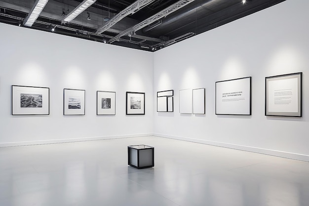 Mockup wystawy Artistry Unveiled Gallery