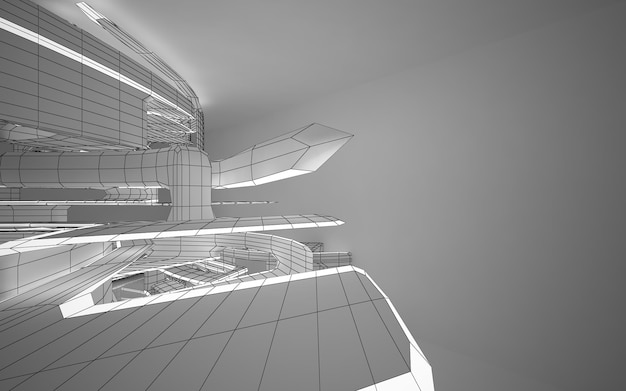 Model 3D budynku ze słowem budowanie na nim.