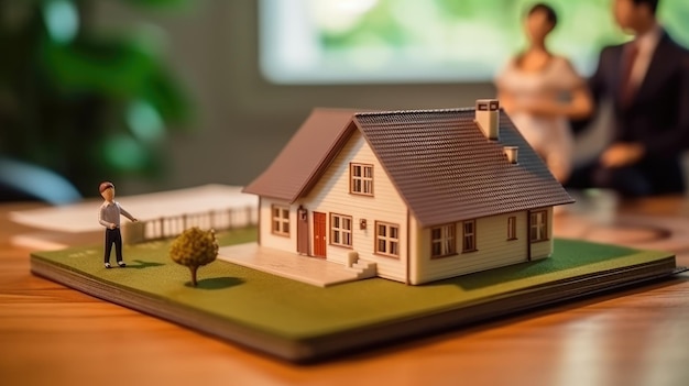 Model 3D małego domu