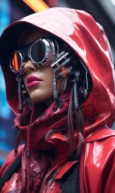 Model cyberpunka