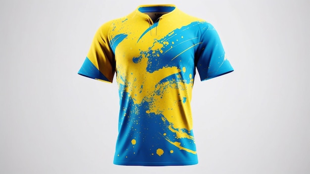 Model koszulki sportowej dla koszulki piłkarskiej