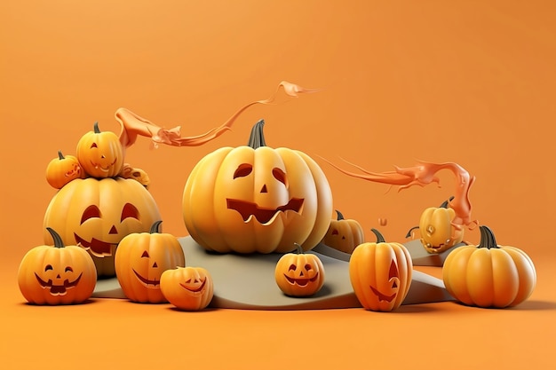 Modele 3D na Halloween