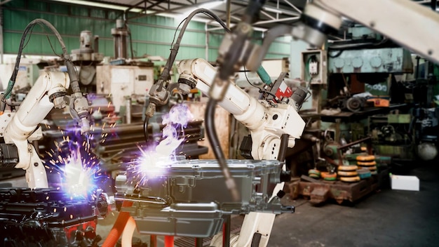 Modernizacja inteligentnych ramion robotów przemysłowych dla cyfrowej technologii fabrycznej