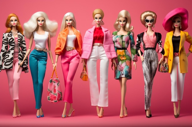 Modny strój Barbie