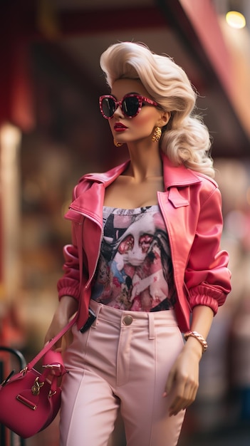 Modny strój Barbie