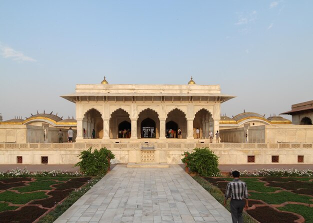 Mogołów pomniki Agra Fort w Indiach